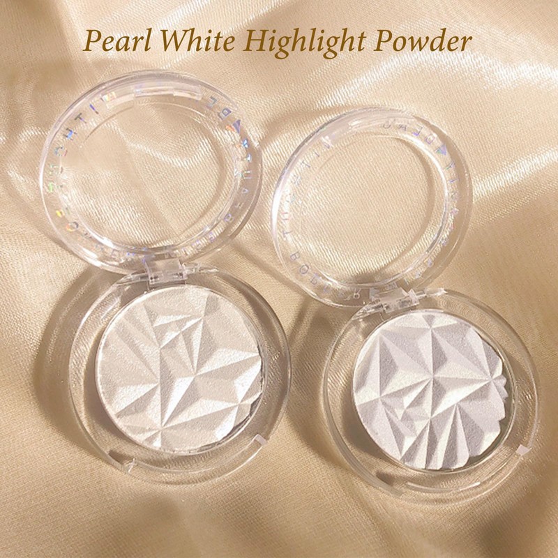 Highlighter Powder Makeup Palette, Diamond Shine Highlighter, Face Highlighter Palette,