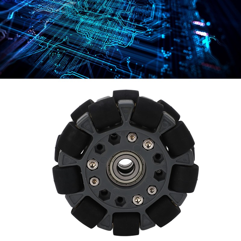 100mm Robot Omni Directional Wheel with Center Bearing Robot Wheel
