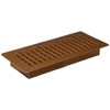 Decor Grates PL410-OB 4-Inch by 10-Inch Plastic Floor Register, Oak Brown