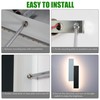 Homdec 2Pack RV LED Vanity and Bedside Wall Sconce with