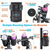 Desing Wish 32-40oz Bottle Holder Bicycle Drink Holder Without Screws