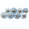Perilla Home Printed Ceramic Knobs for Cabinet Vintage Kitchen -