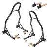 850lbs Front/Rear Combo Motorcycle Lift Stand with Fork Swingarm Spool