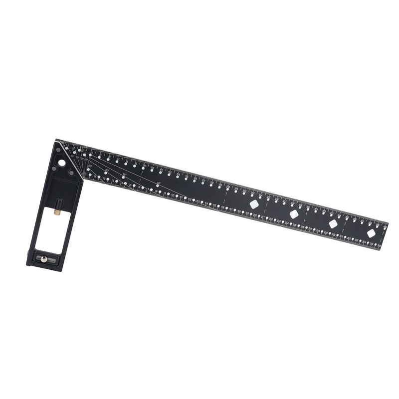 Multi Angle Measuring Ruler 40cm 16in 45 90 Degree Combination