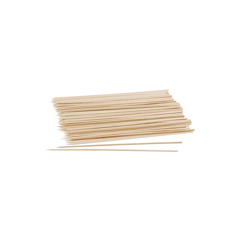 Fackelmann 56520 Spiedini, Legno, 20 x 0.25 x 0.25 cm