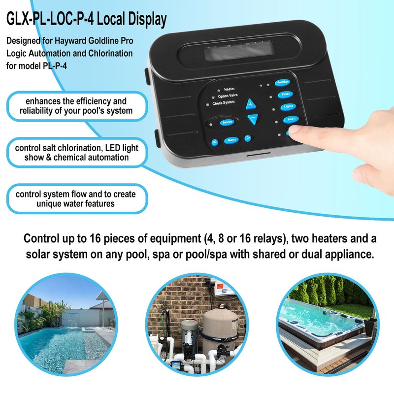 GLX-PL-LOC-P-4 Local Display Controller Service Kit with Control Board Replacement