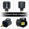 MecXora 89422-33030 Coolant Temperature Sensor with Connector Harness Compatible with