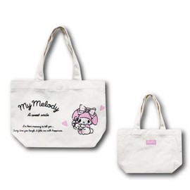 Hatayama Shoji Women's Canvas Lunch Tote Bag, My Melody