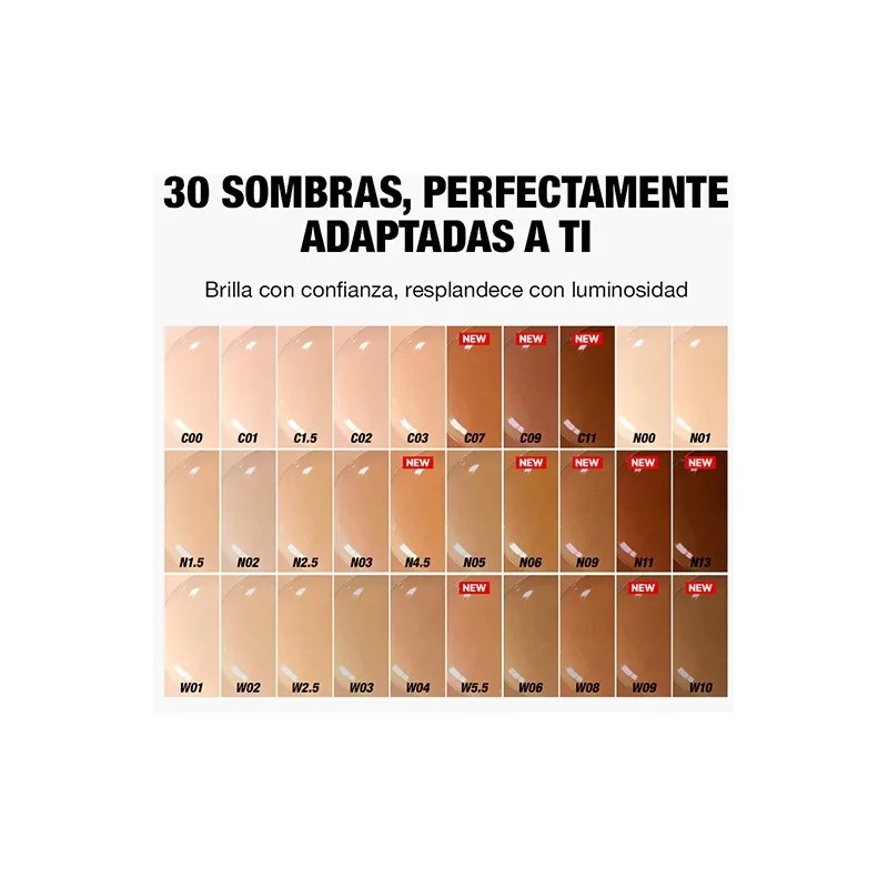 Base Tfit Glow Serum | Hidratación Y Luminosidad Tono: W2.5