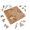 Torched Mind Bending Diamond Fractal Wooden Jigsaw Puzzle Board, Difficult