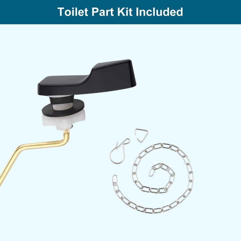 Hygie Rinse Universal Toilet Trip Lever Compatible with American Standard/Mansfield