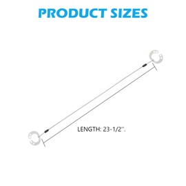 scottchen PRO RV Surge Guard Lock RV Surge Protector Lock Stainless Steel-1PACK