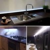 GUOTONG White LED Strip Lights, Waterproof cuttable 300 SMD 2835