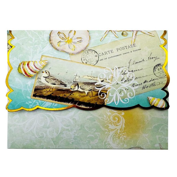 Set of 3 - Seaside Portfolio Boxed Note Cards by