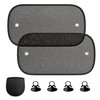 Pack of 2 sun protection cars + 4 suction cups,