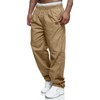 Mens Casual Jogger Pants Relaxed Fit Cargo Pants Drawstring Sweatpants