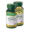 Probióticos Acidophilus Nature's Bounty Pack2 (100 Tabletas)