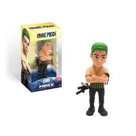 MINIX Bandai Roronoa Zoro Model, Collectable Zoro Figure, Bandai Manga And Anime Toys Range, Collect Your Favourite One Piece Figures For An Anime And Film Merchandise Collection