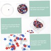 Healvian Star-Shaped Nail Art Sequins Manicure Ornaments for Girls Easy