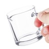 Ackers Shot Glasses Espresso Parts Double Spouts Milk Cup Clear