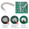2Pcs 60/40 Solder Wire,0.8mm/0.032" Dia Diameter Rosin Core Solder for