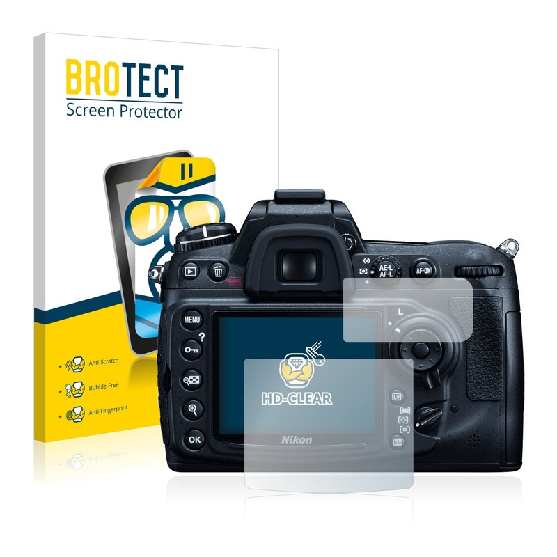 BROTECT Screen Protectors for Nikon D300 Ultra Clear Pack of