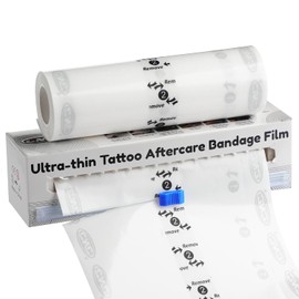 CNC Tattoo Film Cover with Sliding Cut 15cm x 5m - Aftercare Bandage, Wrap Film, Protection Film & Waterproof Dressings TA631