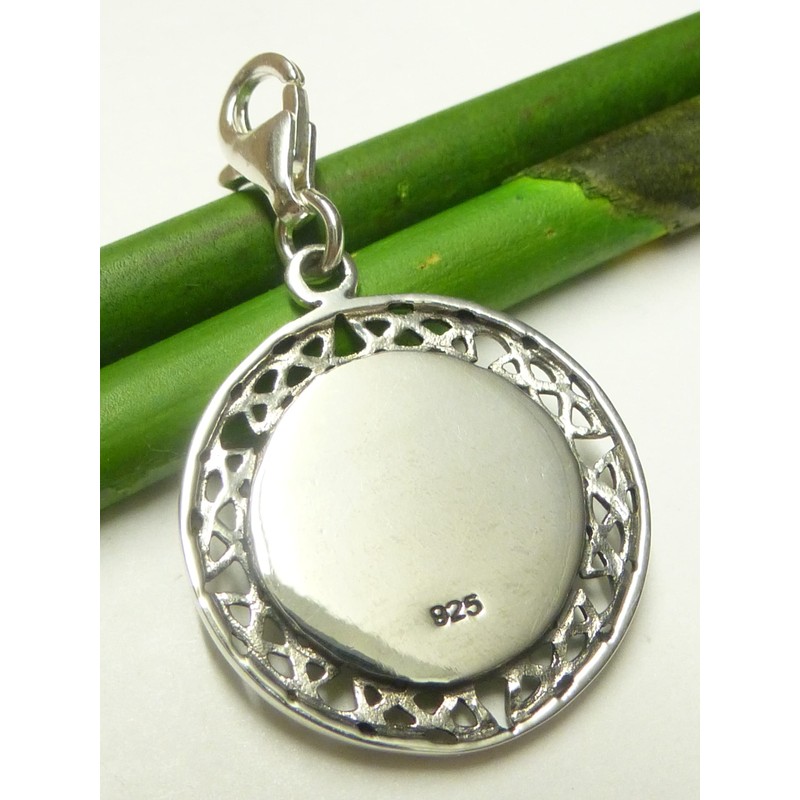 Silberschmuck - BG Sterling Silver Viking Compass Charm Gift Jewelry