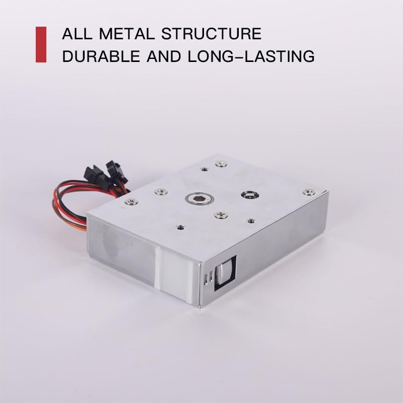 Electric Motor Lock, Full Metal Construction, Anti-Vibration Design, Electronic Rotary