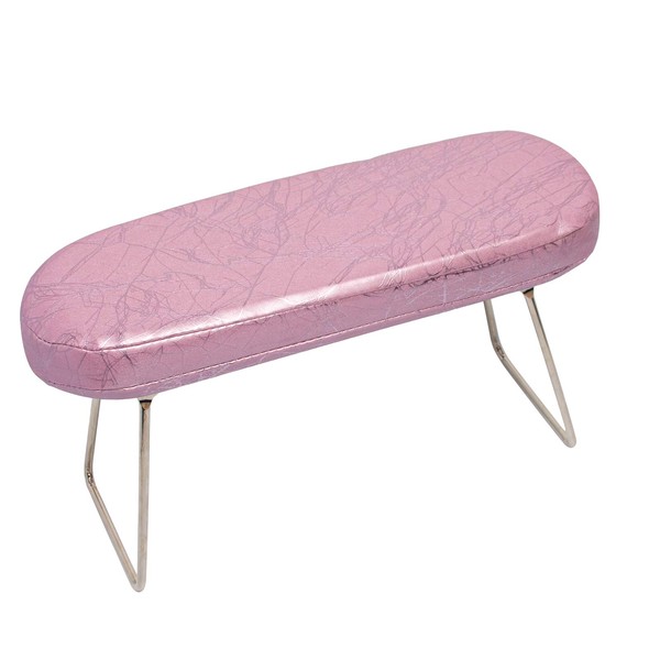 LXIANGN - Reposabrazos para uñas (microfibra), color rosa