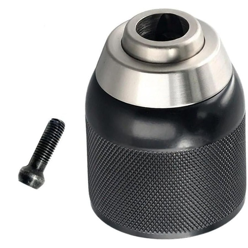 N196034 Chuck Keyless with N092854 1/4"-28 Left Hand Chuck Screw