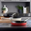 SMEG 11" Nonstick Fry Pan | Red