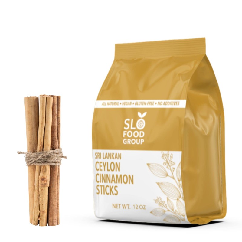 Slofoodgroup Ceylon Cinnamon Sticks - Pure Ceylon Cinnamon Quills 5