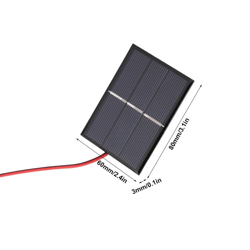 Yosoo Mini Panel Solar Portátil Módulo de Alimentación DIY Módulo