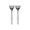 Harry's Wintson Men's Chrome Razor Winston Razor silver 1pc 2pc