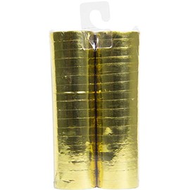 Folat - Serpentine metalliche color oro 4m - 2 pezzi