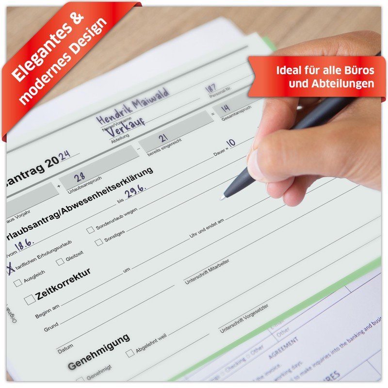 PRIMUS PRINT Holiday Application - DIN A5 Landscape, 2 x