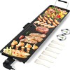 ARLIME Electric Griddle, 35" Teppanyaki Grill w/Extra Large Tabletop, Portable