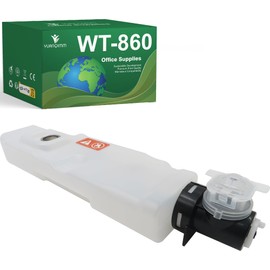 YUANQIMM WT-860 Waste Toner Bottle WT860 Container Box High Capacity Replacement for for Kyocera TASKalfa 3500 3500i 3051ci 3050ci 5550ci 4500i 5501 5501i FS-C8600DN C8650DN Printer (1-Pack)