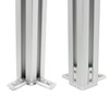 BLCCLOY 8Pcs 10 Series Aluminum Extrusion Profile Tri Bracket 3-Way