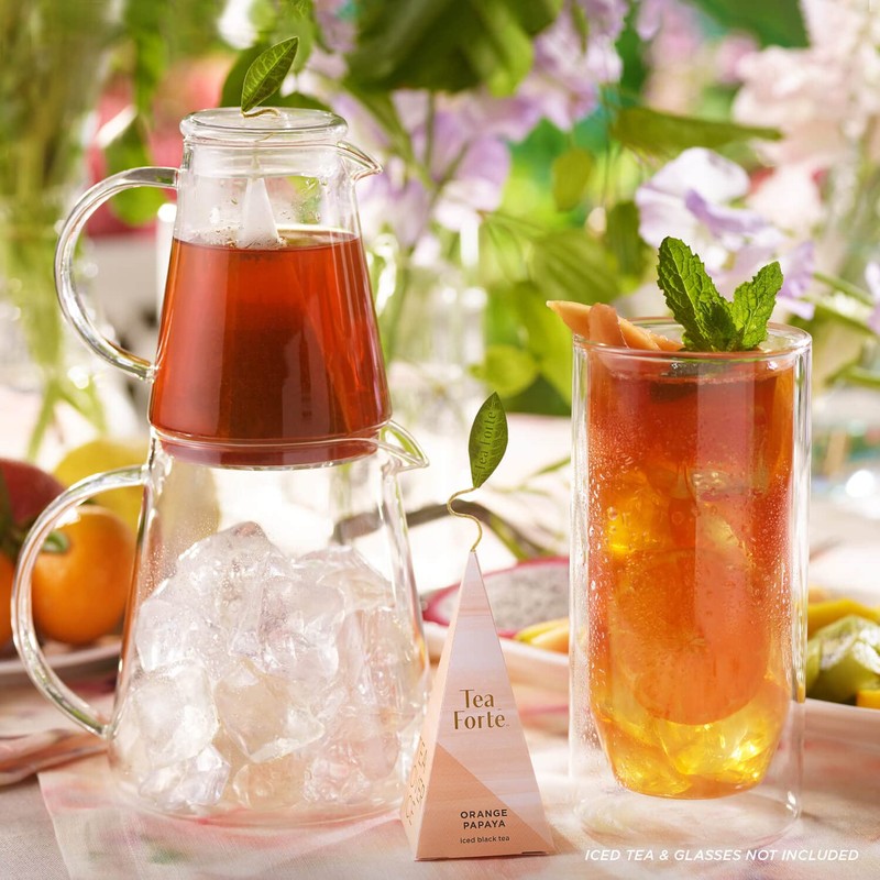 Tea Forte Tea Over Ice Steeping Pitcher Set of Two,