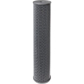 Pentair Pentek NCP-20BB Big Blue Carbon Water Filter, 20-Inch, Whole House Non-Cellulose Carbon Impregnated Pleated Filter Cartridge, 20" x 4.5", 10 Micron, Pack of 2
