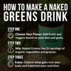 NAKED Super Greens Powder Organic Greens Supplement - Only 10