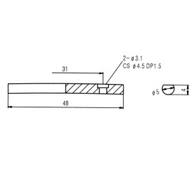 Electric guitar string retaining tension bar/tree in black
