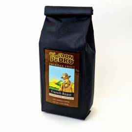 Cafe Don Pedro French Roast Dark Low-Acid Coffee,Six 12 oz Bags (4.5 lbs)