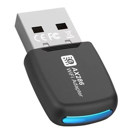 WiFi Dongle | 300Mbps Wifi Adapter | 2.0 USB WiFi 5dBi Dual Band | 2.4GHz/5GHz | Wireless Adapter | PC/Desktop/Tablet/Laptop | Support Windows 11/10/7/ | No CD