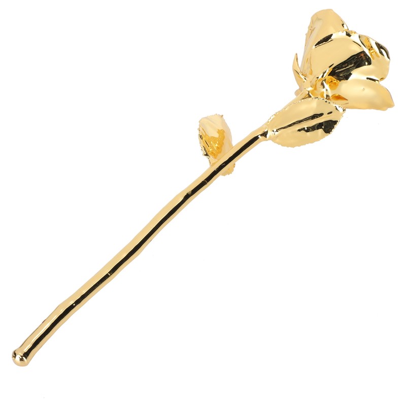 Long Stem Rose Gifts Dipped 24K Real Artificial Flower with
