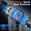Preciva 2-in-1 Compressed Air Duster, 180,000 RPM High-Speed Turbo Electric