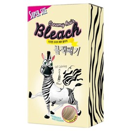 eZn Creamy Hair Bleach Black Removal Bleacher Super Size, 600g, 1 Piece / eZn 크리미 헤어블리치 블랙빼기 탈색제 슈퍼사이즈, 600g, 1개
