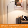 Vinaco A19 LED Edison Bulb Dimmable 8W 120V 2700K Warm
